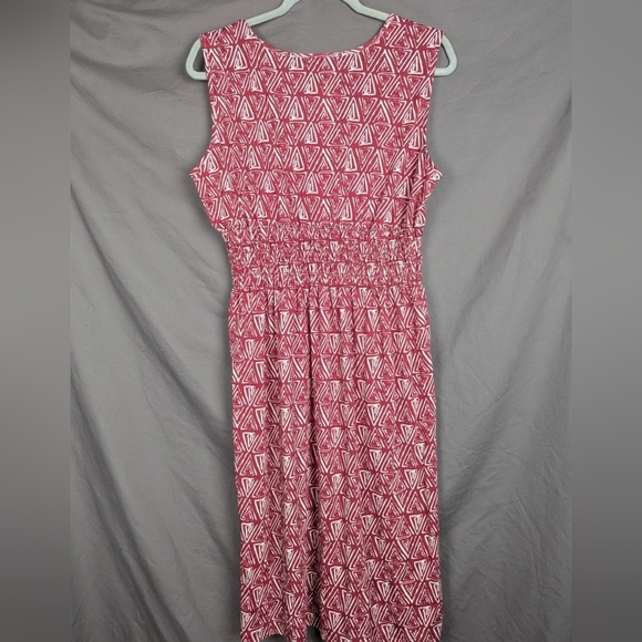 Jon & Anna 1X sleeveless dress in red/white NWT - Picture 6 of 8